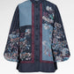 Metanoia Puff Sleeve Shirt - Blue Morpho