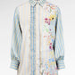 Metanoia Ruffle Shirt - Monarch