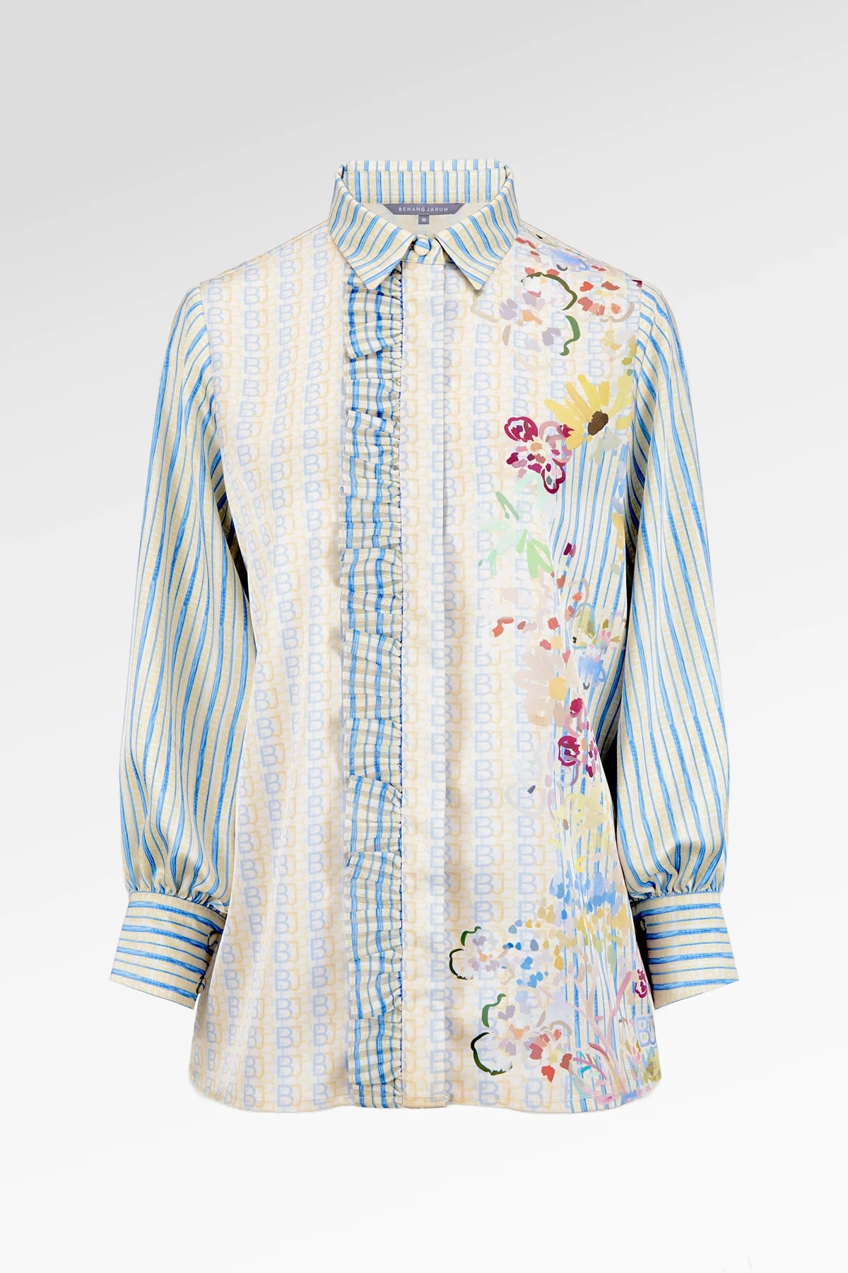 Metanoia Ruffle Shirt - Monarch
