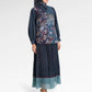Metanoia Sheer Layered Shirt - Blue Morpho