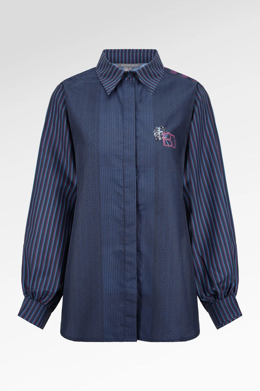 Metanoia Shirt - Blue Morpho