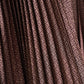 Mono Diagonal Pleated Skirt - Berry