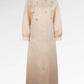 Monogram Diagonal Crystal Dress - Sand