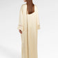Monogram Diagonal Pearl Abaya - Yuzu