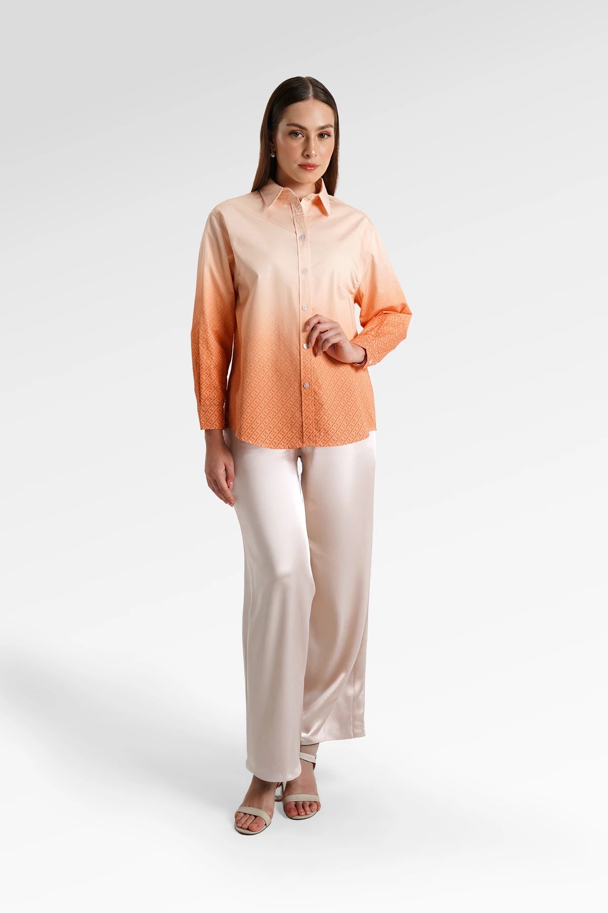 Monogram Gradient Shirt - Clownfish
