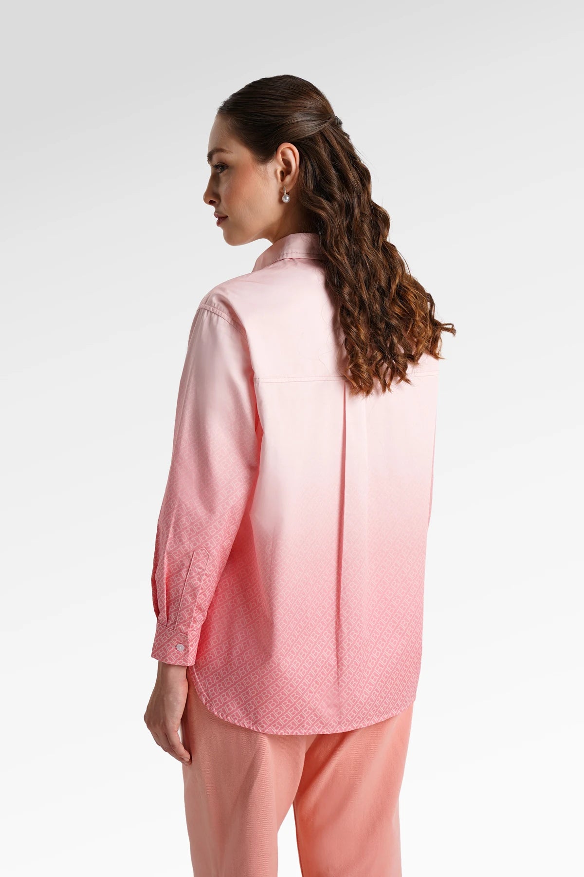 Monogram Gradient Shirt - Jellyfish