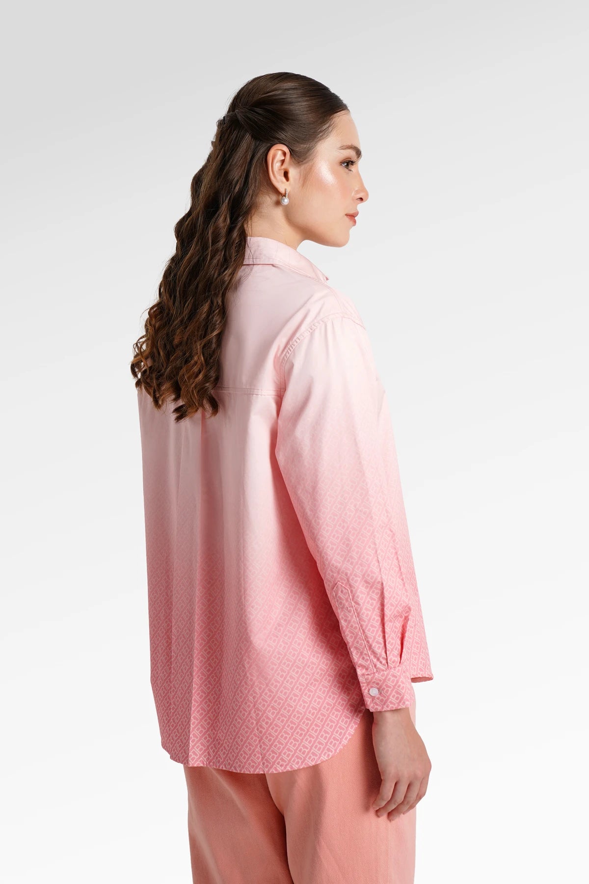 Monogram Gradient Shirt - Jellyfish