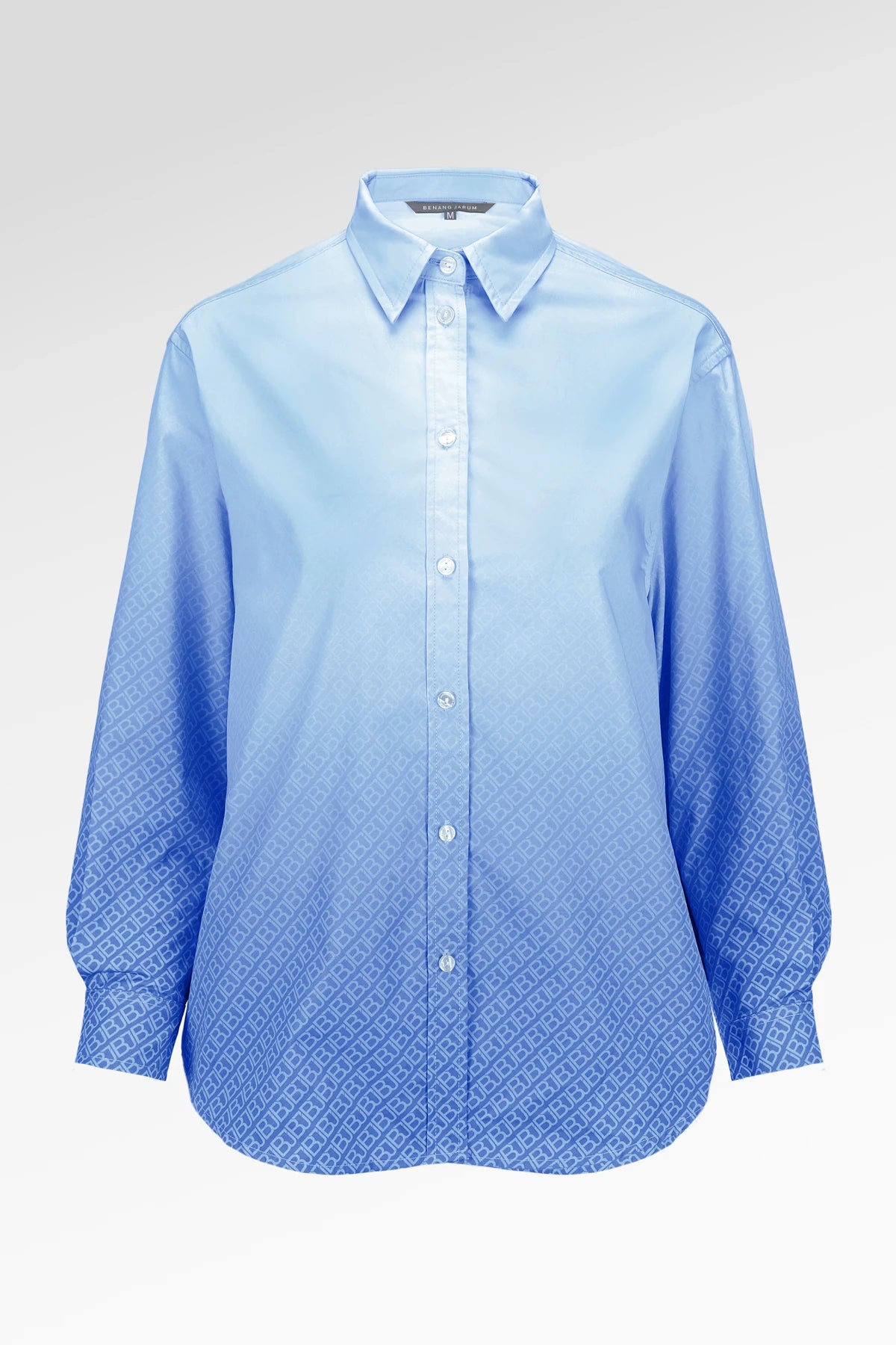 Monogram Gradient Shirt - Sea