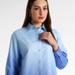 Monogram Gradient Shirt - Sea