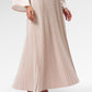 Monogram Pleated Skirt - Amber