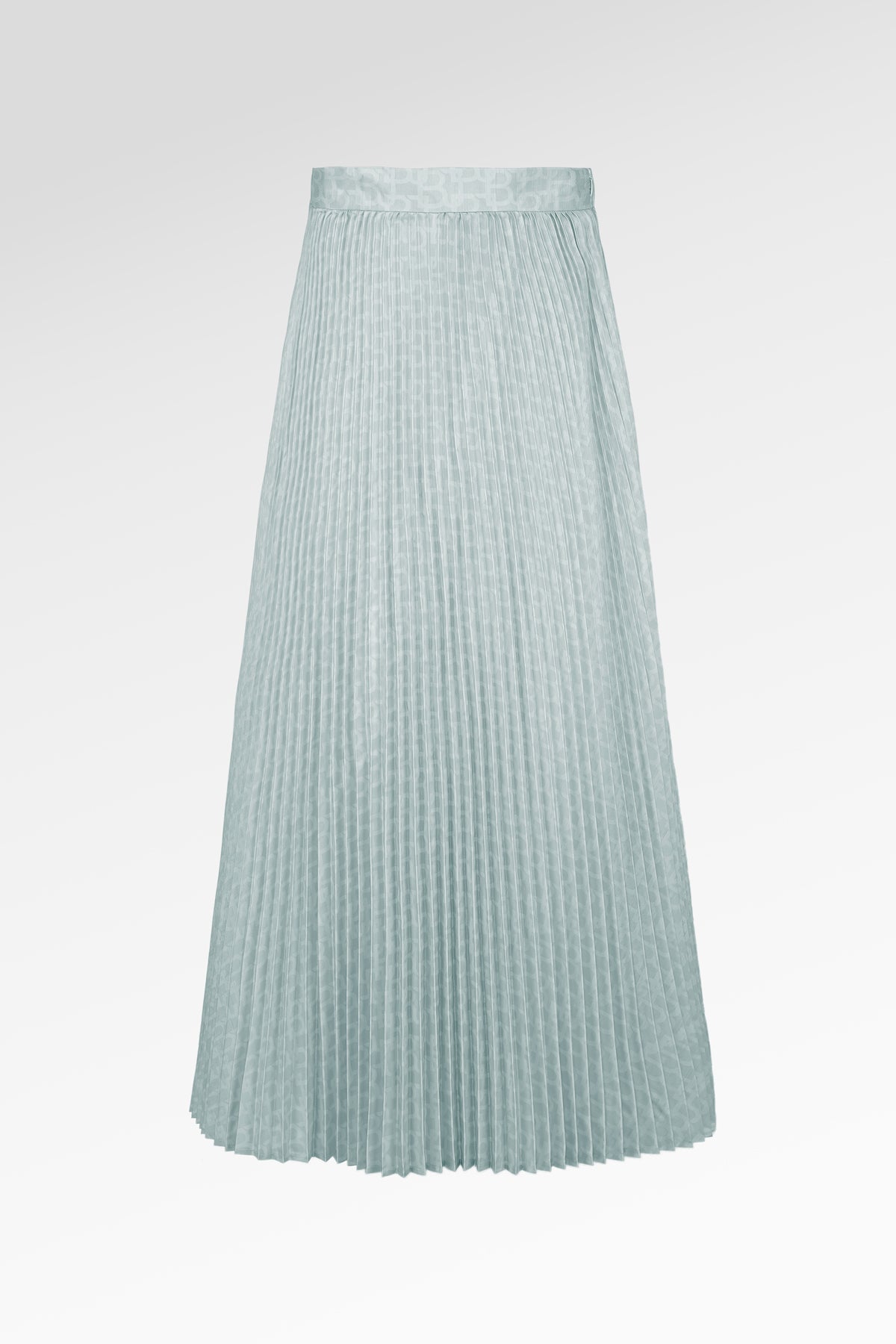 Monogram Pleated Skirt - Zellige