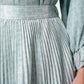 Monogram Pleated Skirt - Zellige