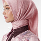 Signature Monogram Scarf - Peach