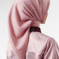Signature Monogram Scarf - Peach