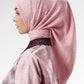 Signature Monogram Scarf - Peach