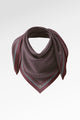 Mono Diagonal Scarf - Gingerbread