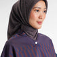 Mono Diagonal Scarf - Gingerbread