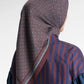 Mono Diagonal Scarf - Gingerbread
