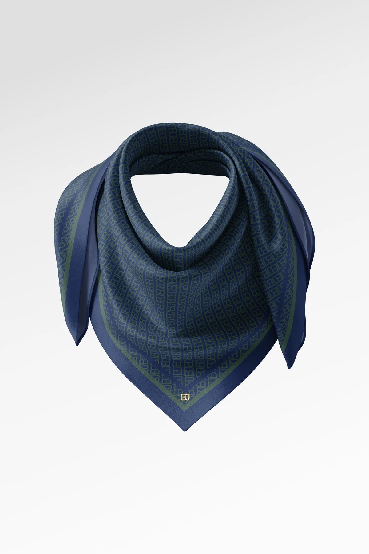 Mono Diagonal Scarf - Midnight
