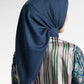 Mono Diagonal Scarf - Midnight