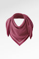 Mono Diagonal Scarf - Red Velvet