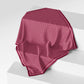 Mono Diagonal Scarf - Red Velvet