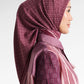 Mono Diagonal Scarf - Red Velvet