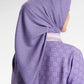Mono Diagonal Scarf - Violet