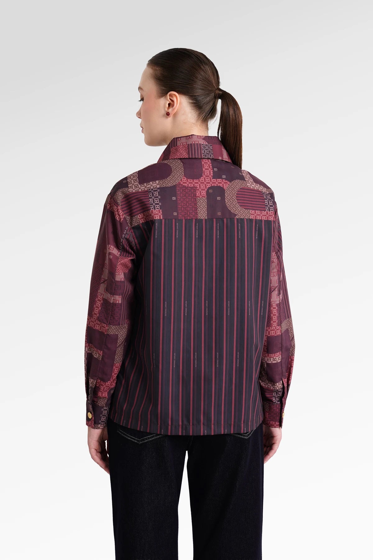 Monogram Polo Shirt - Berry