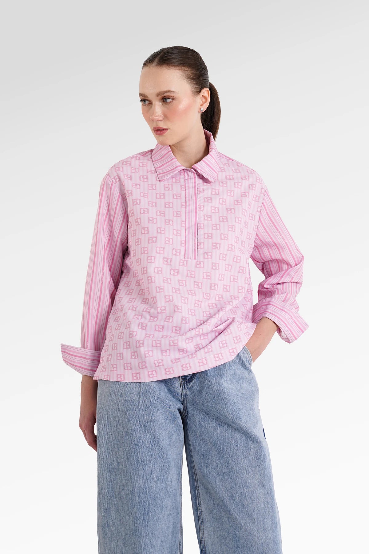 Monogram Polo Shirt - Sorbet