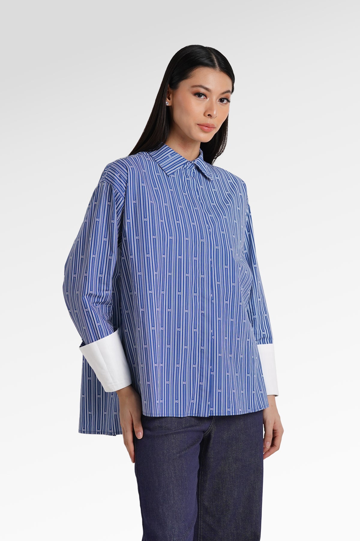 Mono Line Shirt - Timeless Blue
