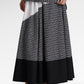Mono Line Skirt - Oreo