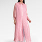 Mono Pleated Shirt Dress - Sorbet