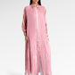 Mono Pleated Shirt Dress - Sorbet