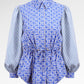 Mono Puzzle Drawstring Shirt - Yuzu