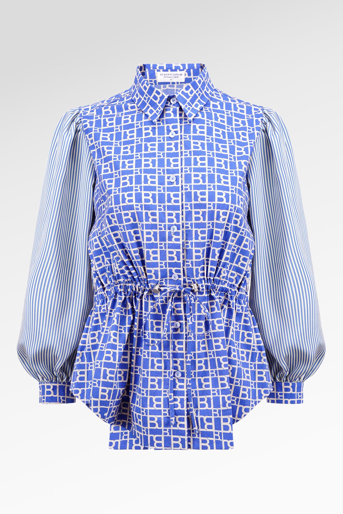 Mono Puzzle Drawstring Shirt - Yuzu