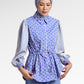 Mono Puzzle Drawstring Shirt - Yuzu