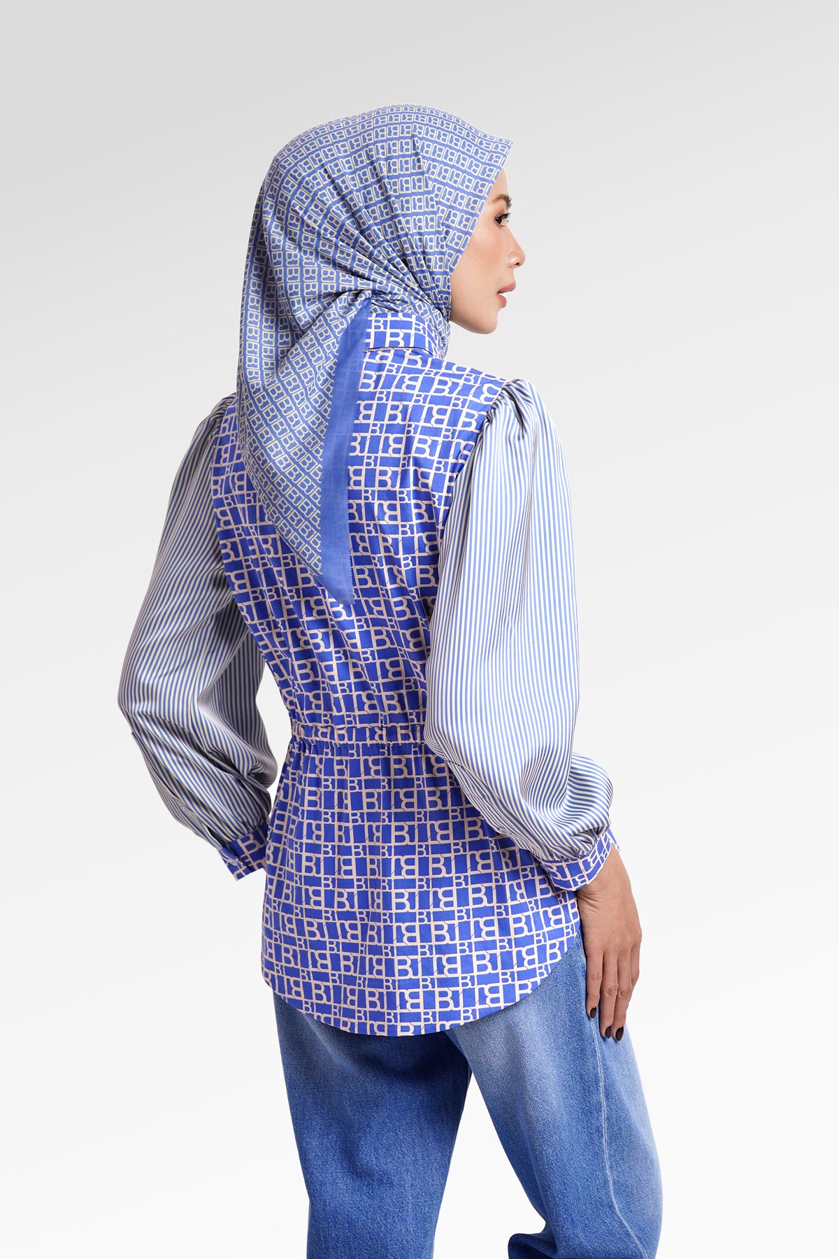 Mono Puzzle Drawstring Shirt - Yuzu