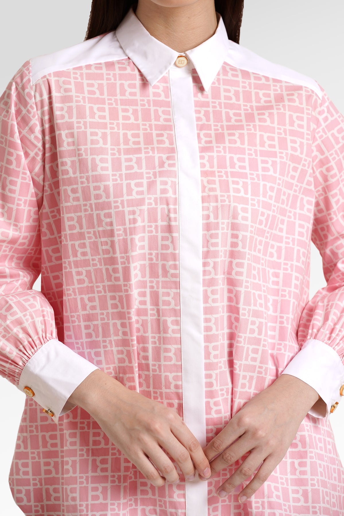 Mono Puzzle Shirt - Sorbet