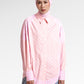 Mono Puzzle Oversized Shirt - Sorbet
