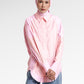 Mono Puzzle Oversized Shirt - Sorbet