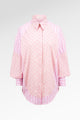Mono Puzzle Oversized Shirt - Sorbet