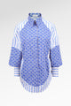 Mono Puzzle Oversized Shirt - Yuzu