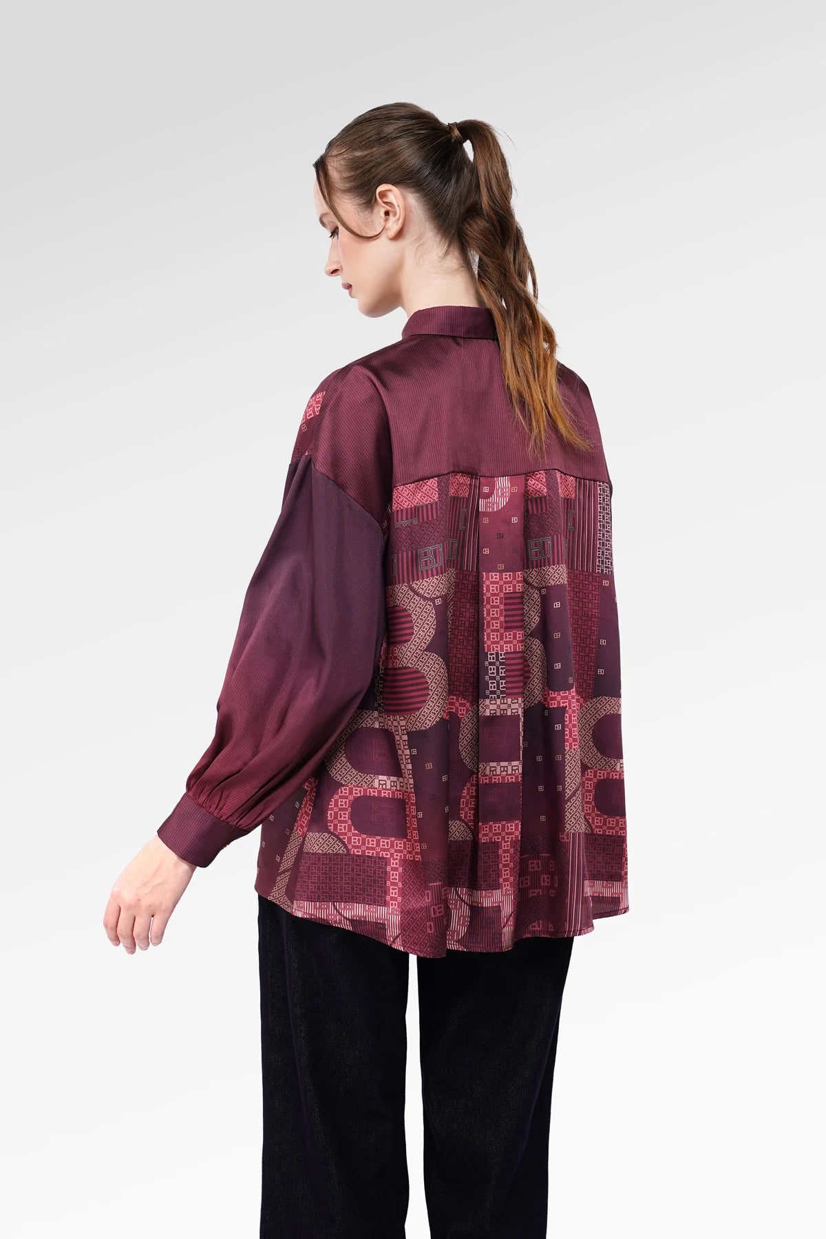 Mono Shirt - Berry