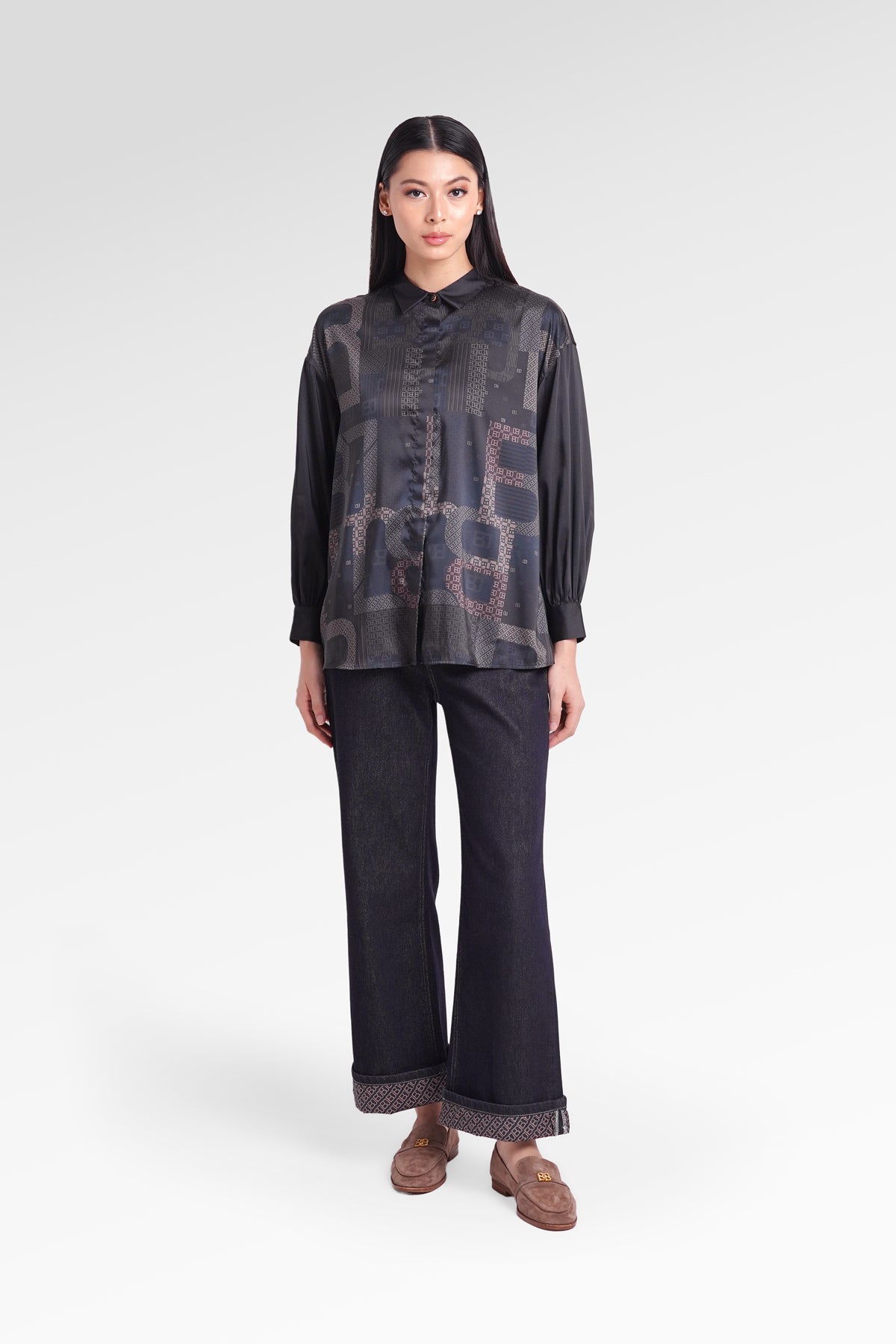 Mono Shirt - Black Choco