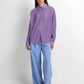 Mono Stripe Pleat Shirt - Riviera