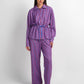 Mono Stripes Drawstring Jacket - Riviera