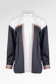Mono Stripes Shirt - Black Choco