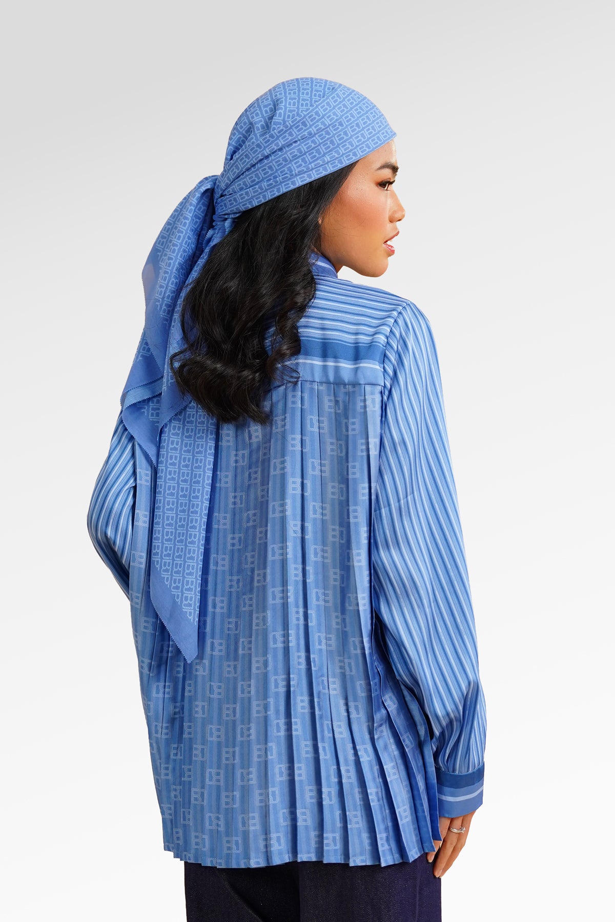 Mono Stripes Shirt - Timeless Blue