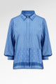 Mono Stripes Shirt - Timeless Blue
